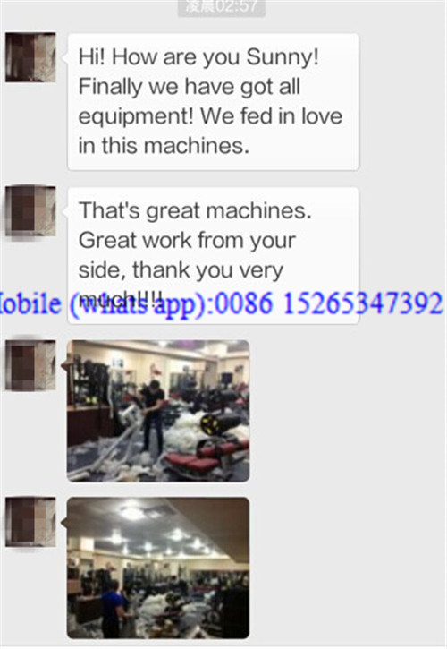 good quality fitness equipment feedback