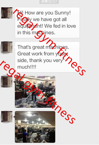 GOOD FEEDBACK FROM FITNESS EQUIPMENT GOOD FEEDBACK FROM FITNESS EQUIPMENT